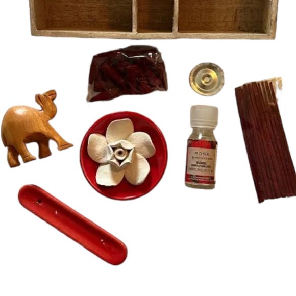 Flora Classique Wooden Incense Gift Set Sticks - Picture 4 of 6